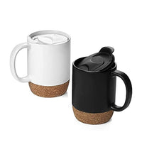 Personalized Move Ceramic Coffee Mugs with Cork Base