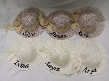 Personalized Beach Hat for Kids