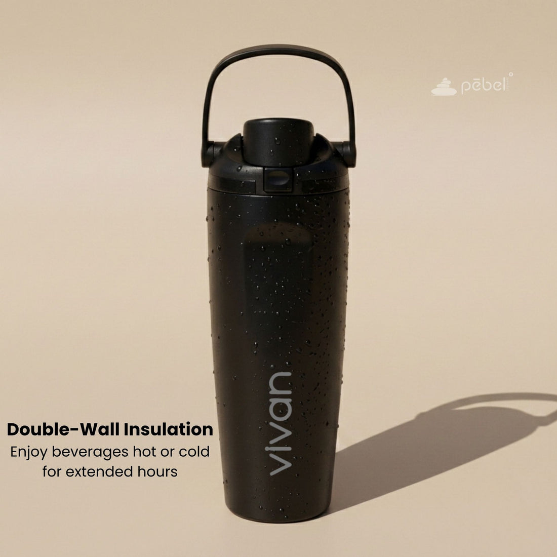 Stainless steel water tumbler