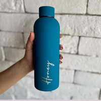Personalized Luxurious Vacuum Insulated Steel Water Bottles | 500ml