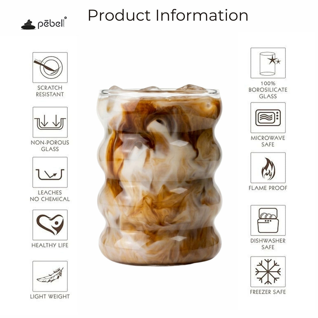 can glass tumbler for coffee