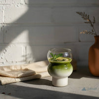 viral bubble glass tumbler set of 2 