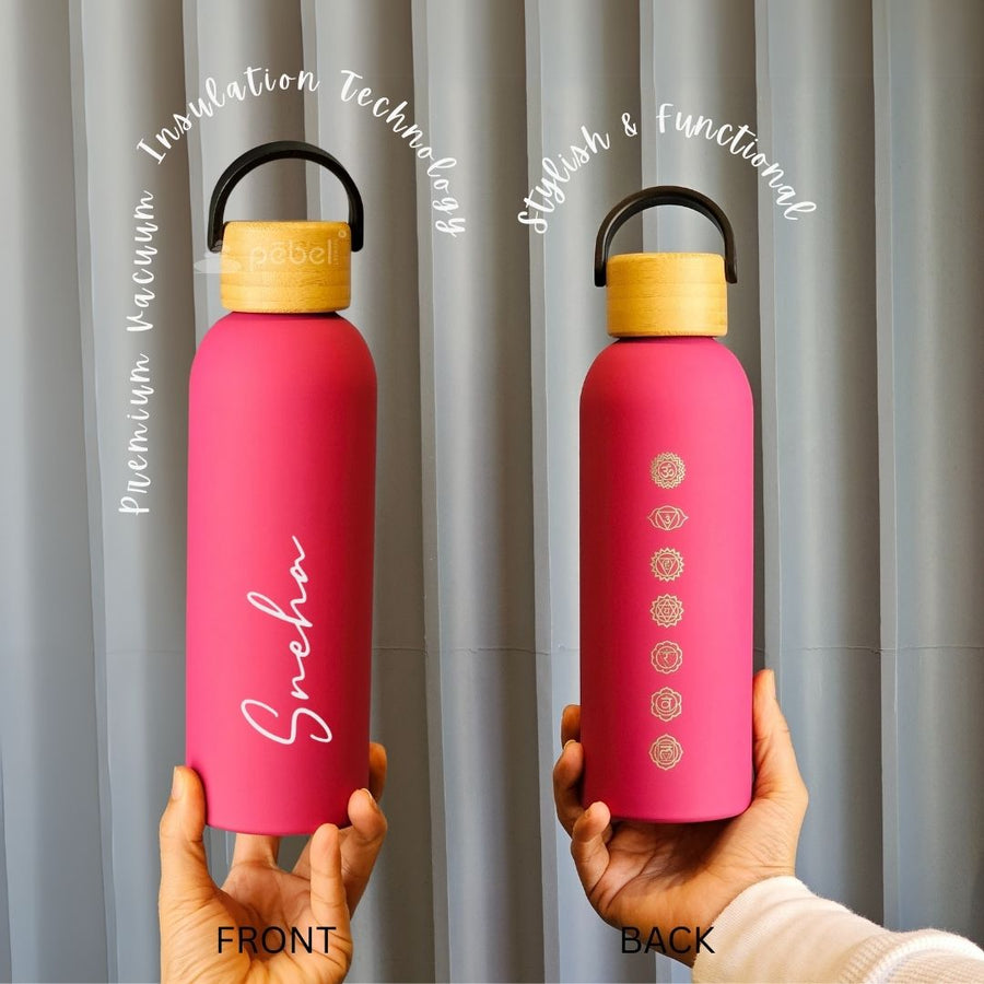 Ultra Luxurious Insulated Steel Sippers 500ml - Chakra Flow