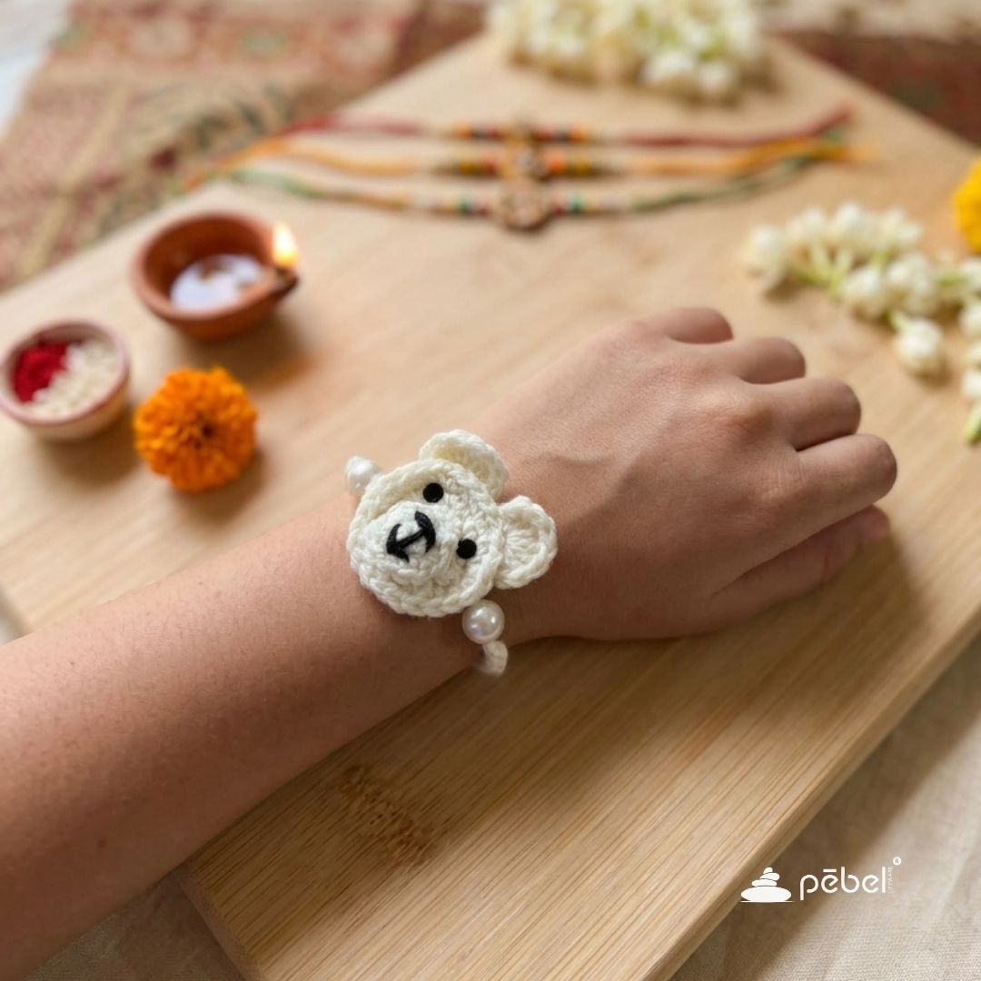 crochet rakhi