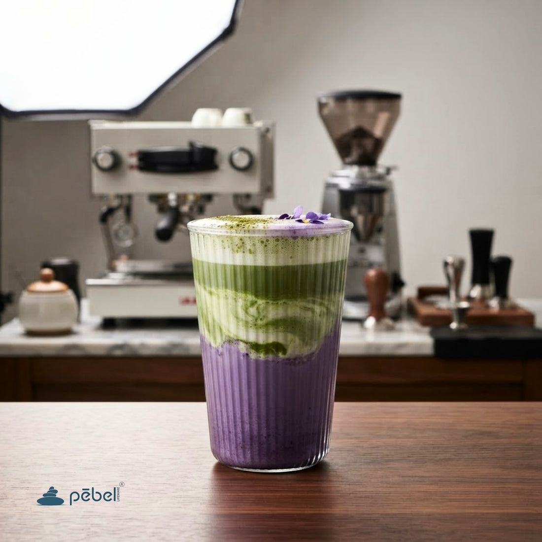 Viral Matcha Glass 