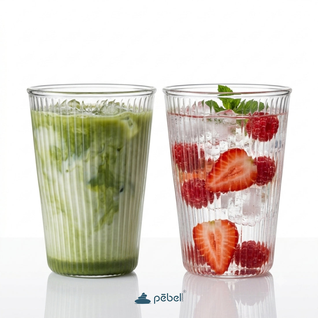 Glass for coffee and matcha