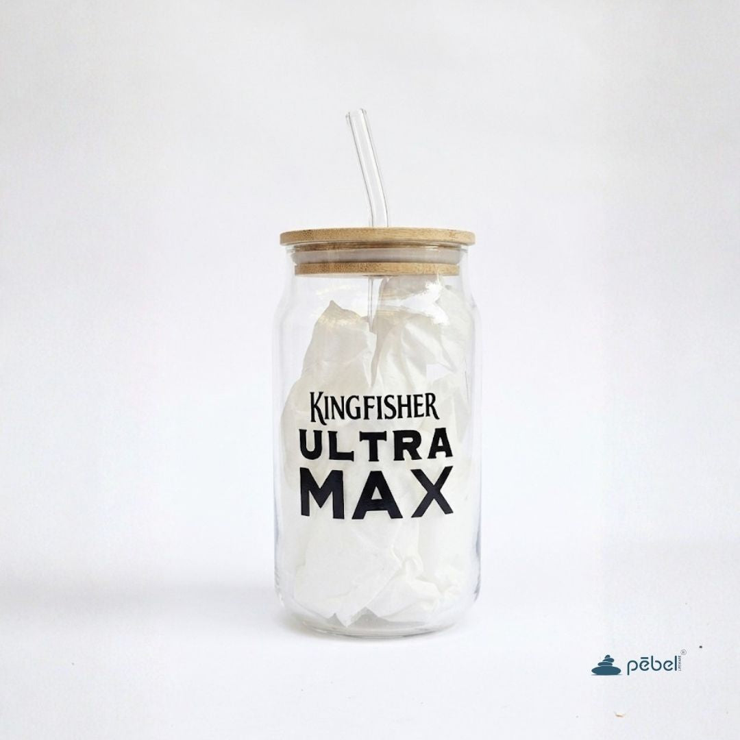 Custom Glass Can Tumbler
