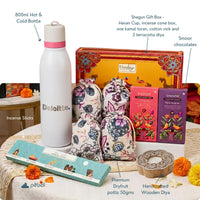 Traditional Premium Diwali Gift Hamper with Copper Bottle & Dry Fruits