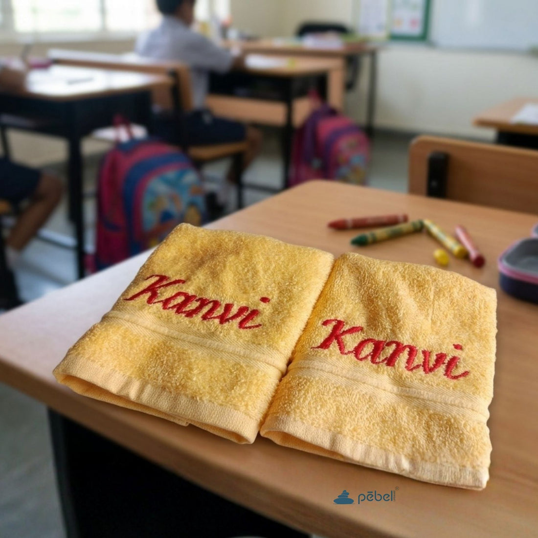 Custom Yellow Napkins (Set of 2)