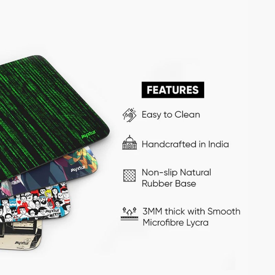 Mouse Pad & Desk Pad Features