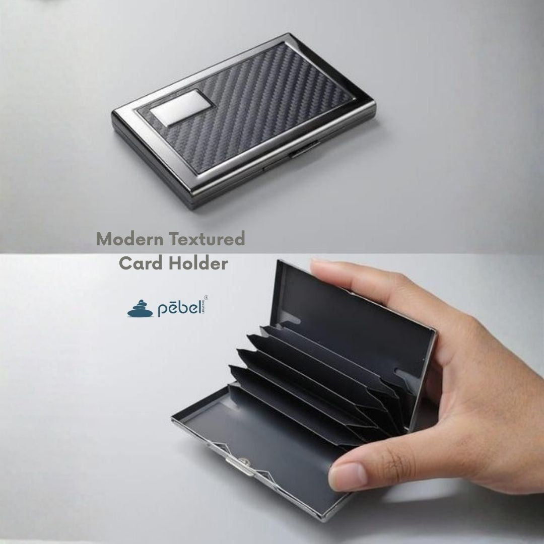 Modern Textured Card Holders