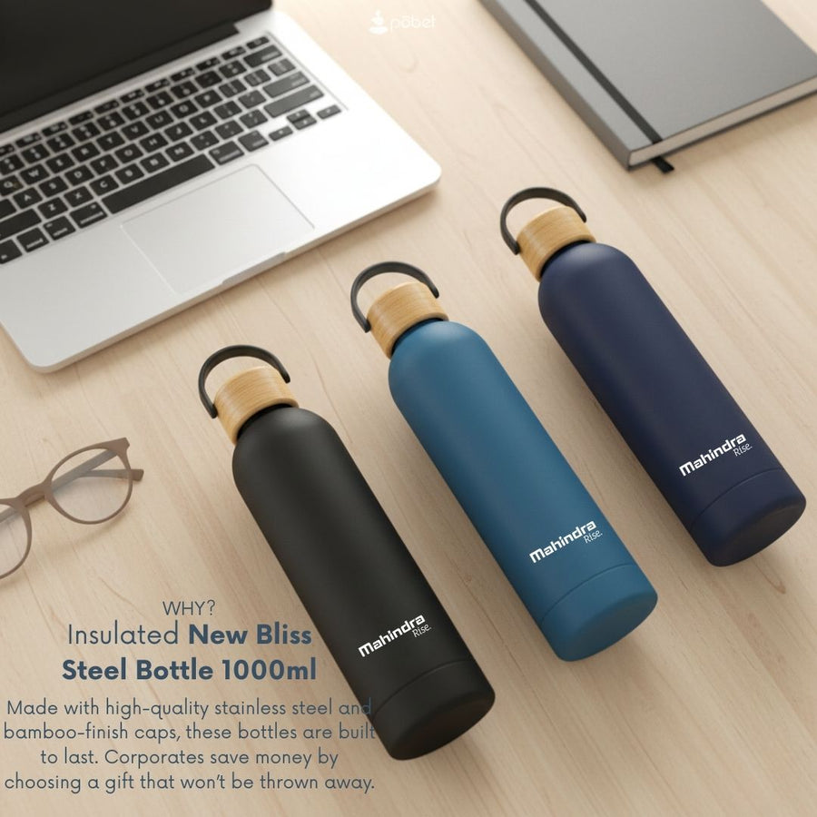 Custom Logo Premium Hot & Cold Steel Water Bottles