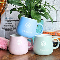 Pastel Ceramic Coffee Mug - Your Logo