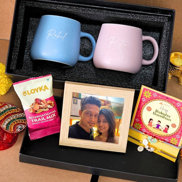 Bhai Bhabhi Pastel Mugs Gift Set