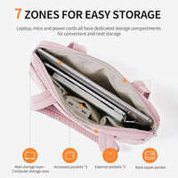 Laptop Bag | Puffy Laptop Sleeve with Handle & Zip