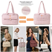 Laptop Bag | Puffy Laptop Sleeve with Handle & Zip