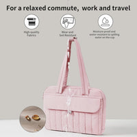 Laptop Bag | Puffy Laptop Sleeve with Handle & Zip