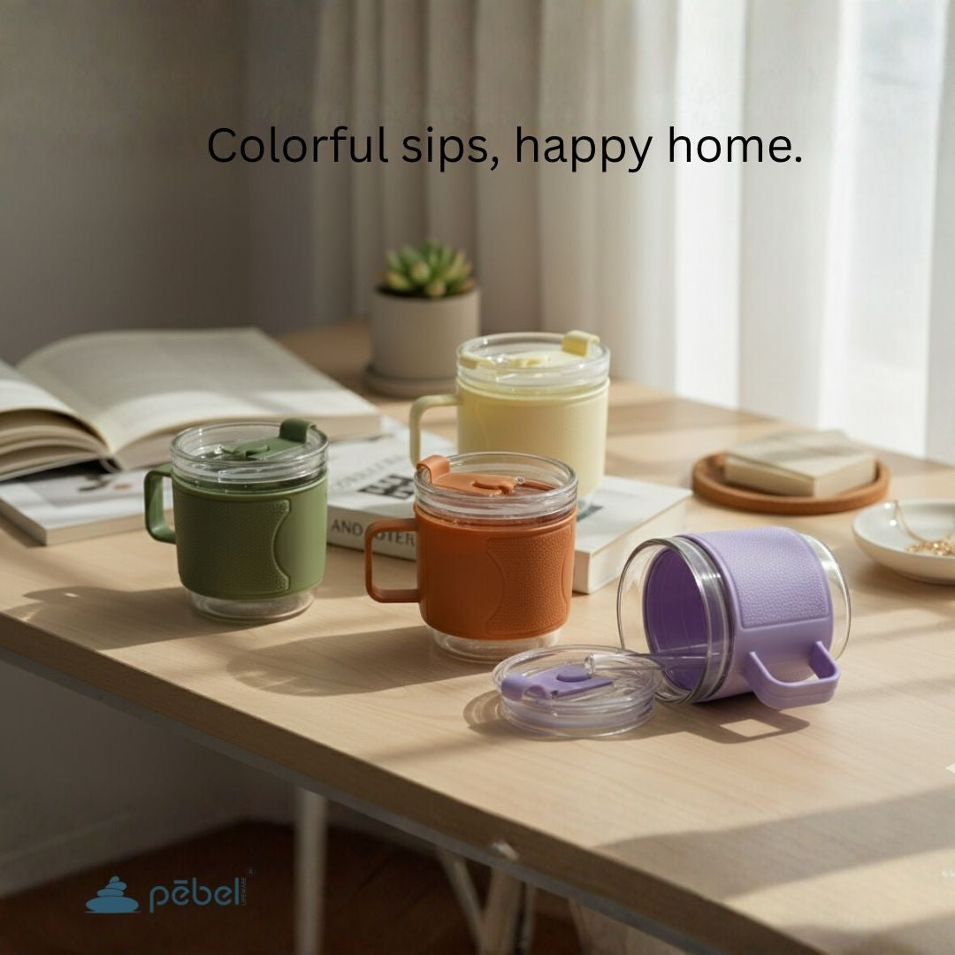 Glass Tea Cups - Set of 4