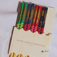Bamboo chopstick set