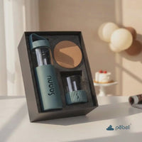 Stylish Personalized Gift Hamper | Glass Bottle, Drinking Glass & Coaster