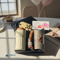 Insulated Mug, Coffee Wax Bar & Munchies