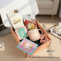 Elegant Pastel Mug and Jewellery Box Hamper