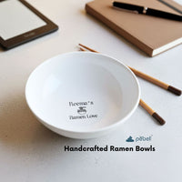 Handcrafted Ramen Bowls Personalized