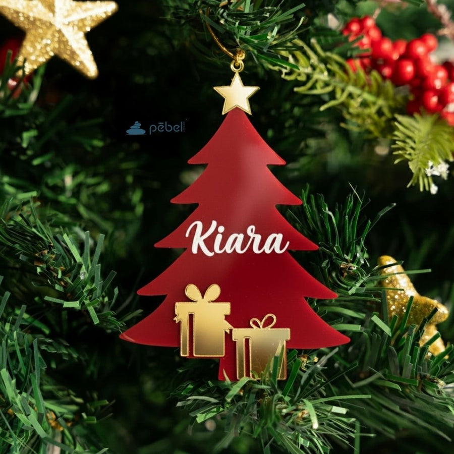 Personalized Christmas Ornaments - Set of 2