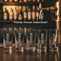 Customized Engraved Shot Glass Set