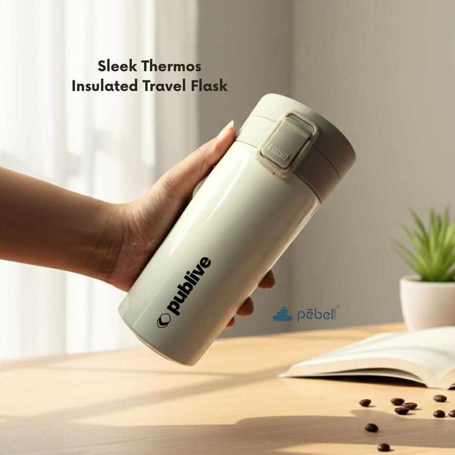 Thermos Flask | Stainless Steel | Travel Mug with Filter - Your Logo