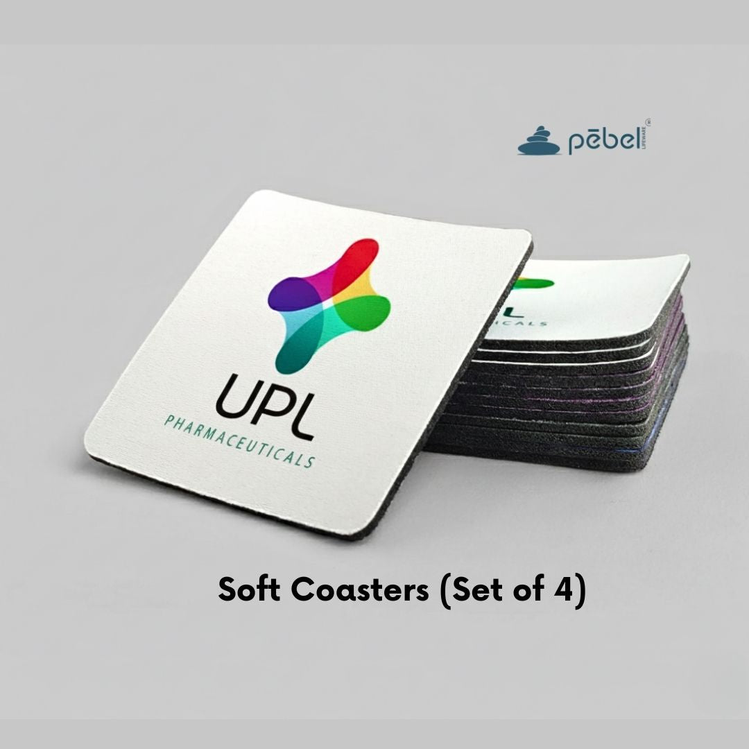 Coasters Custom Logo (Set of 4)