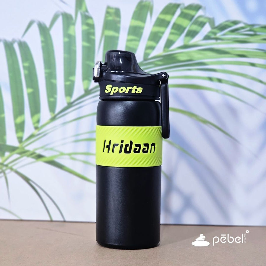 Personalized Insulated Steel Sports Bottle 600ml