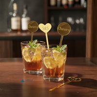 Personalized stirrer for whiskey
