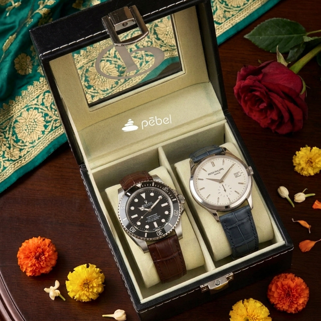 Personalized Watch Box Organizer by Pebel Lifeware