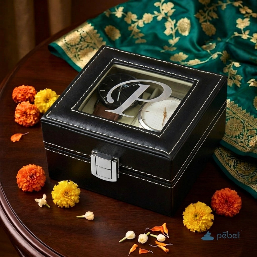 2-Slot Watch Box