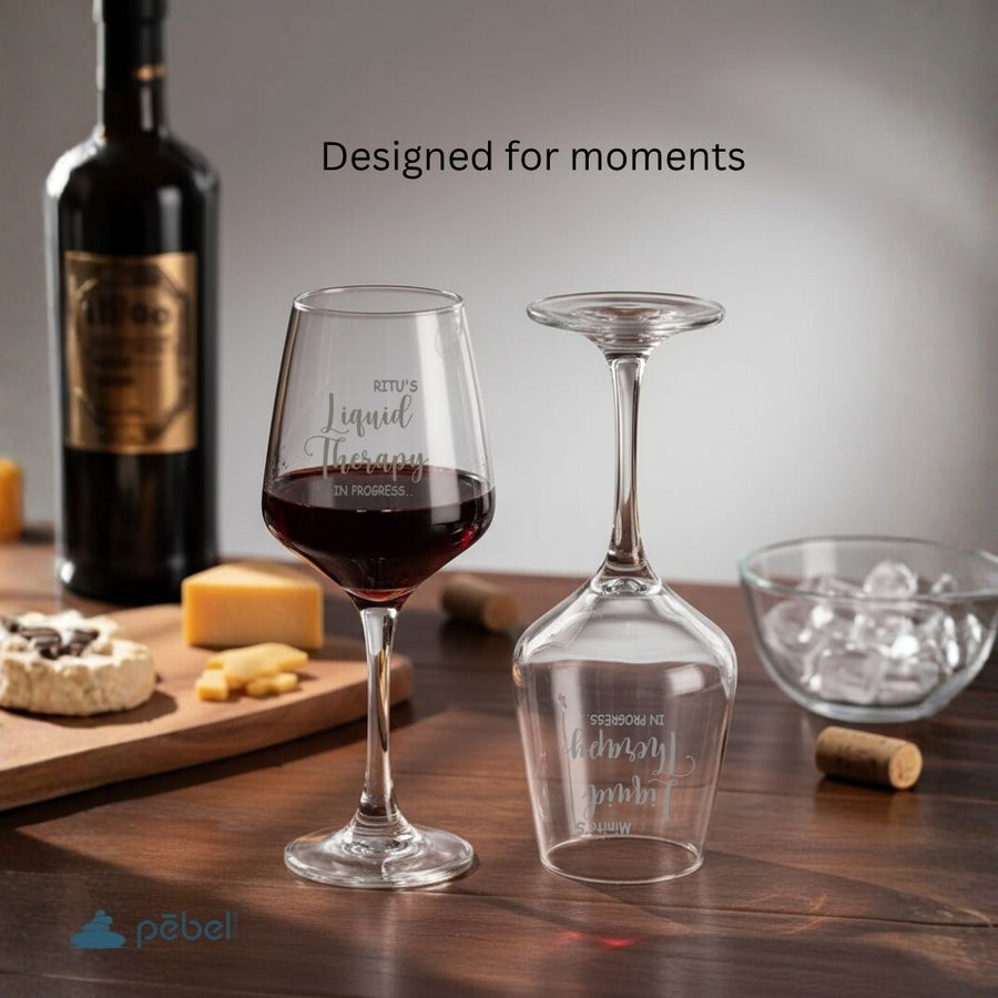 Customized Wine Glasses for Couples