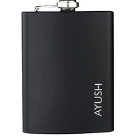 Personalized Engraved Stainless Steel Hip Flask for Unique Gift Ideas