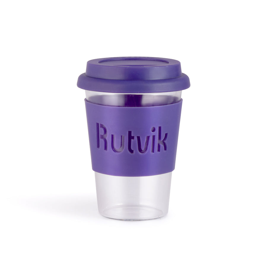 Personalized Coffee Mug with Silicone Band | Borosilicate Glass