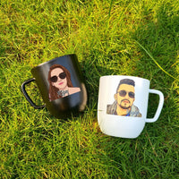 Caricature Mug | Double wall Stainless Steel
